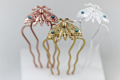 Nocturne Moth Hair Prong