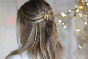 Blooming Lily of the Valley Floral Hair Prong