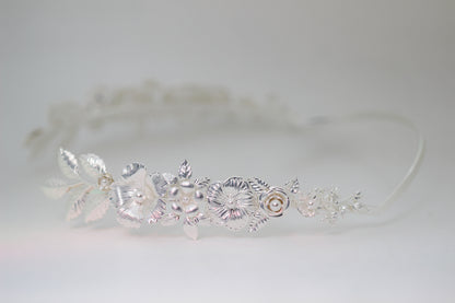 Royal Bloom Floral Goddess Crown