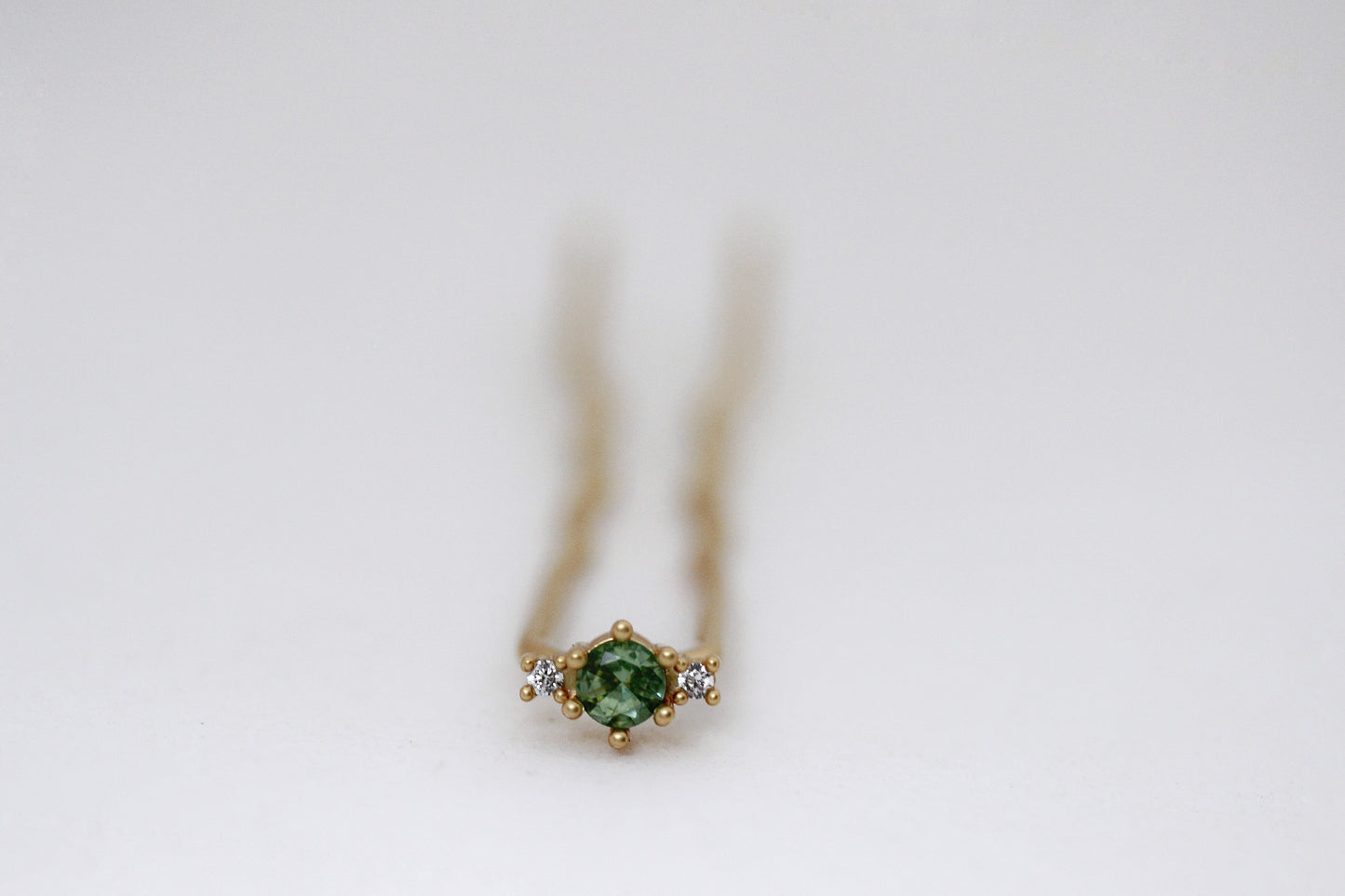 Mini Sage Sparkle Hair Pin