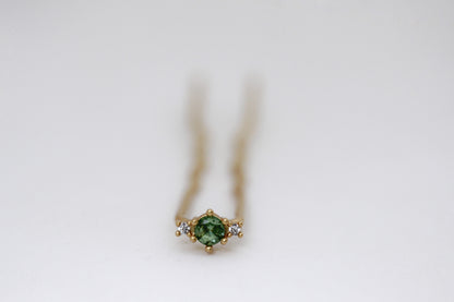 Mini Sage Sparkle Hair Pin