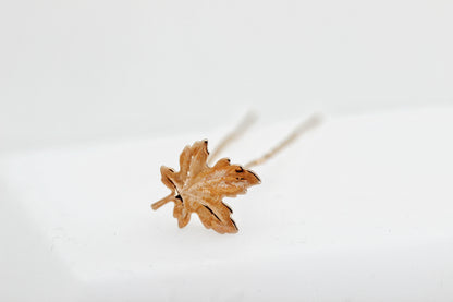 Baby Maple Leaf Hair Pin