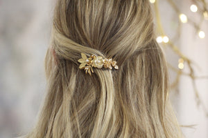 Field of Roses Hair Comb