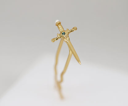 Baby Sword Hair Prong