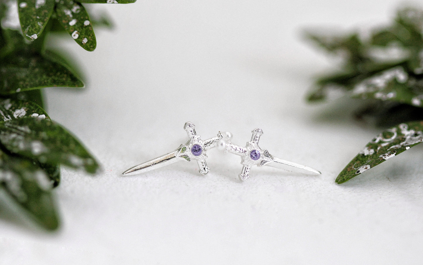Sword Earrings