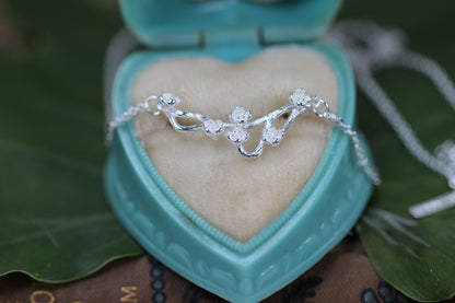 Petite Sakura/Cherry Blossom Necklace