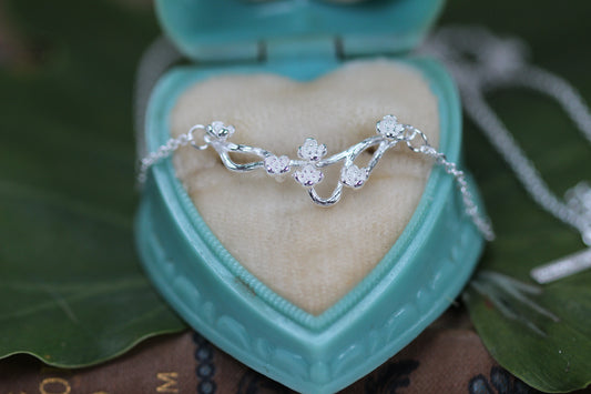 Petite Sakura/Cherry Blossom Necklace