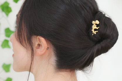 Mushroom Bunny Hair Prong