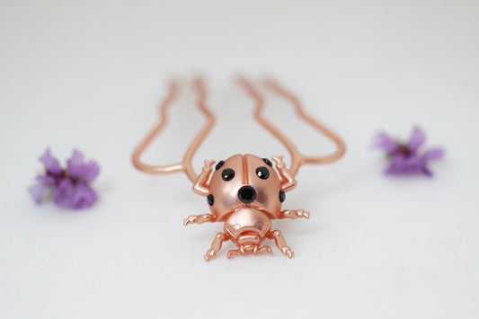 Lucky Ladybug Hair Pin