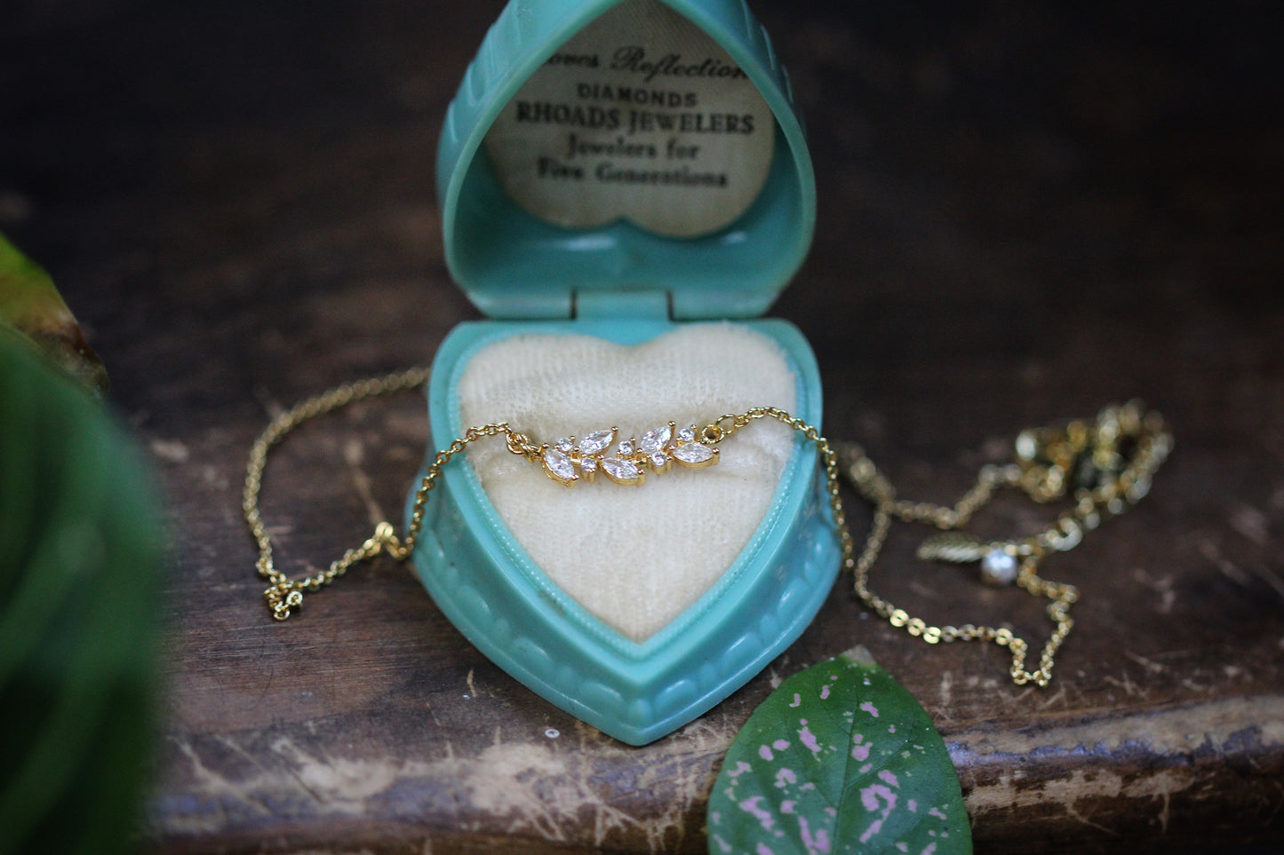 Forest Nymph Crystal Necklace