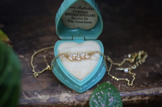 Forest Nymph Crystal Necklace