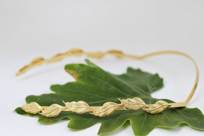 Field of Leaves Goddess Crown