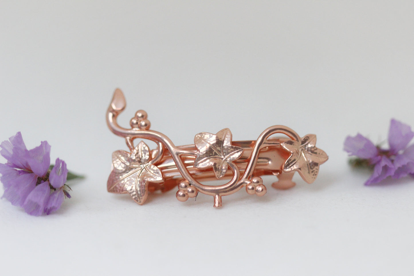 Wild Ivy Leaves Barrette