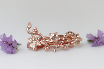 Wild Ivy Leaves Barrette