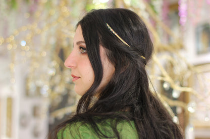 Enchanted Crystal Twigs Goddess Crown