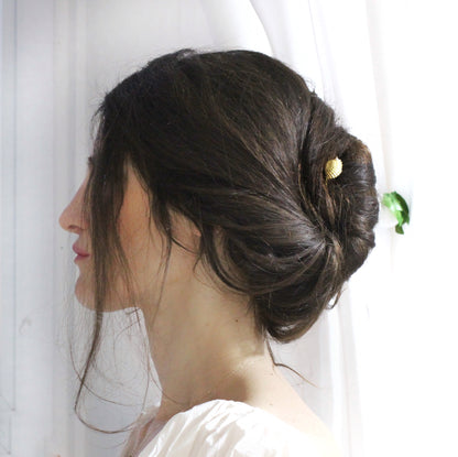 Clam Seashell Hair Pin
