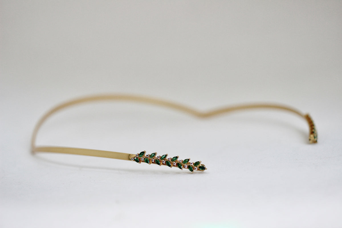 Enchanted Crystal Twigs Goddess Crown