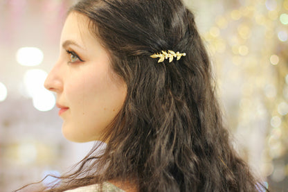 Mini Twigs & Pearls Hair Comb