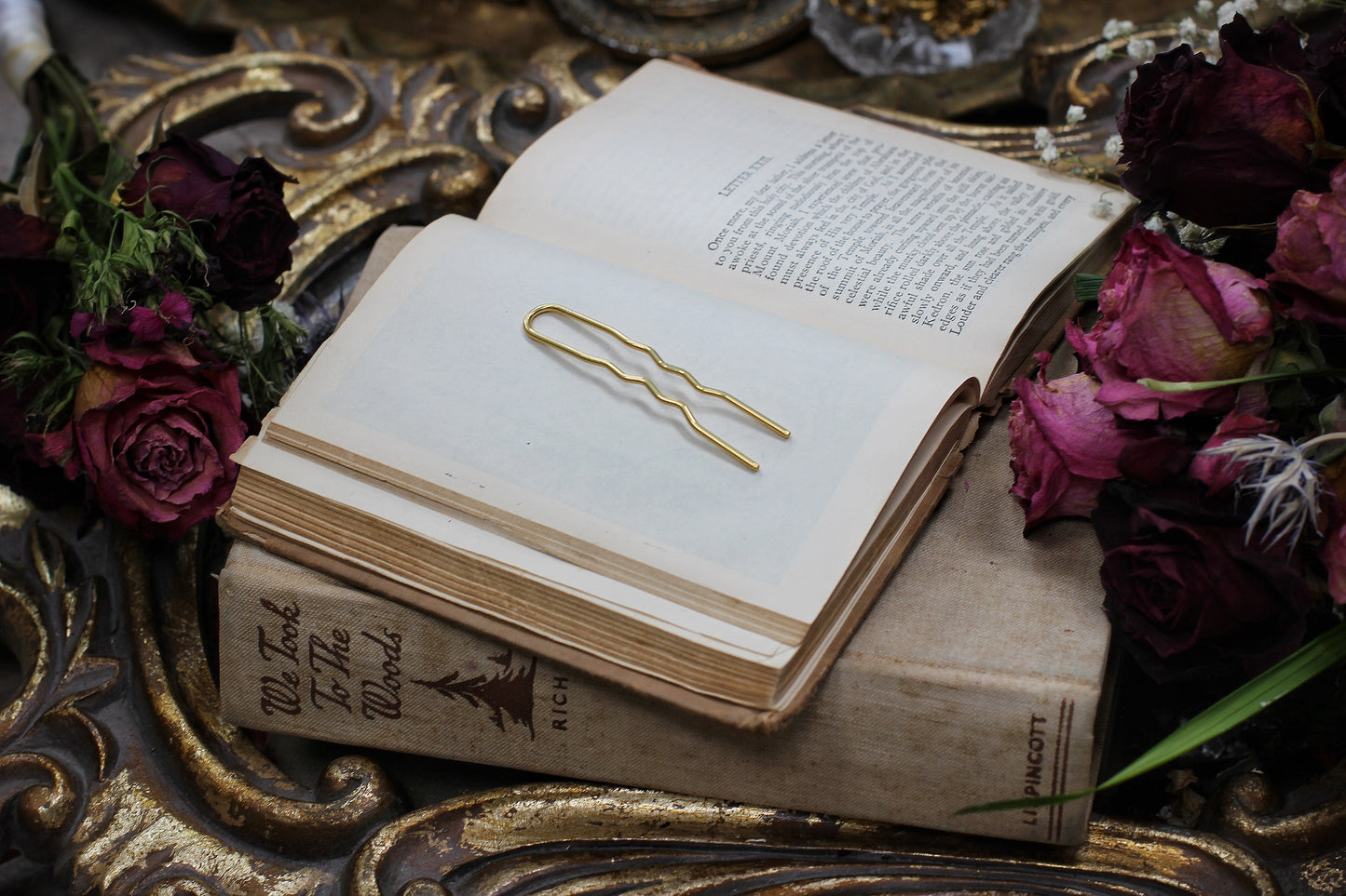 Small Plain Hair Prong / Pin