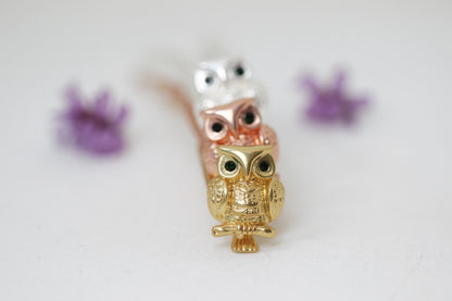 Owl Pin Duo- 2 piece Set
