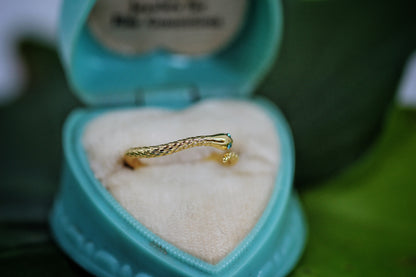 Cleo Snake Ring