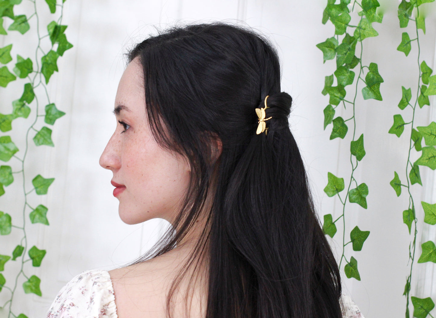 Spring Dragonfly Hair Pin