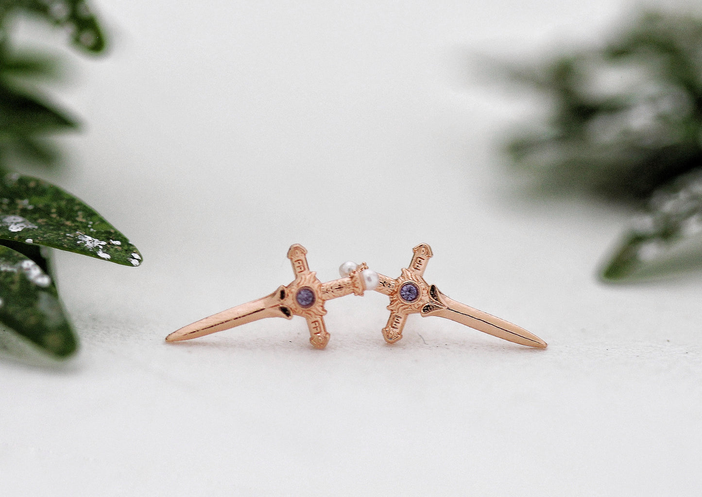 Sword Earrings