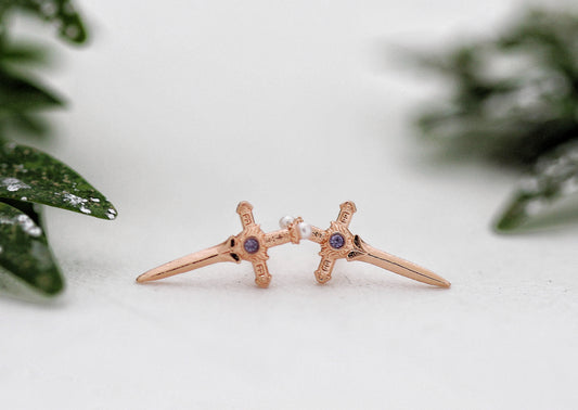 Sword Earrings