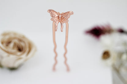 Baby Luna Moth Hair Prong