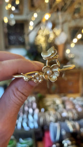 Floral Butterfly & Ladybug Hair Prong