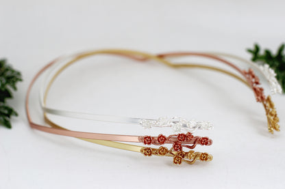 Short Sakura Blossom Goddess Crown