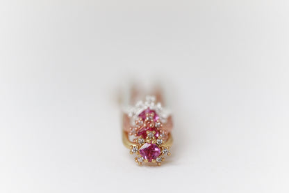 Mini Pink Sparkle Hair Pin