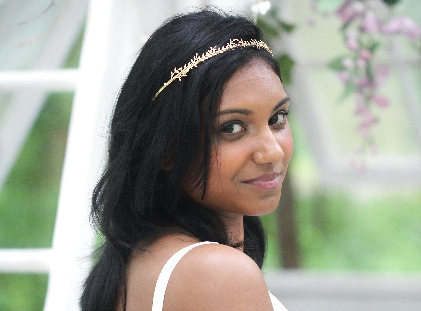 Wild Branches Leaves Headband
