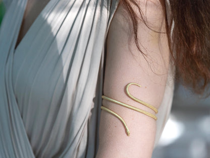 Swirly Snake Arm Band