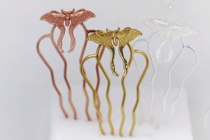 Luna Moth Hair Prong