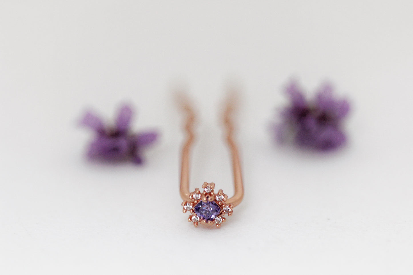 Mini Pink Sparkle Hair Pin