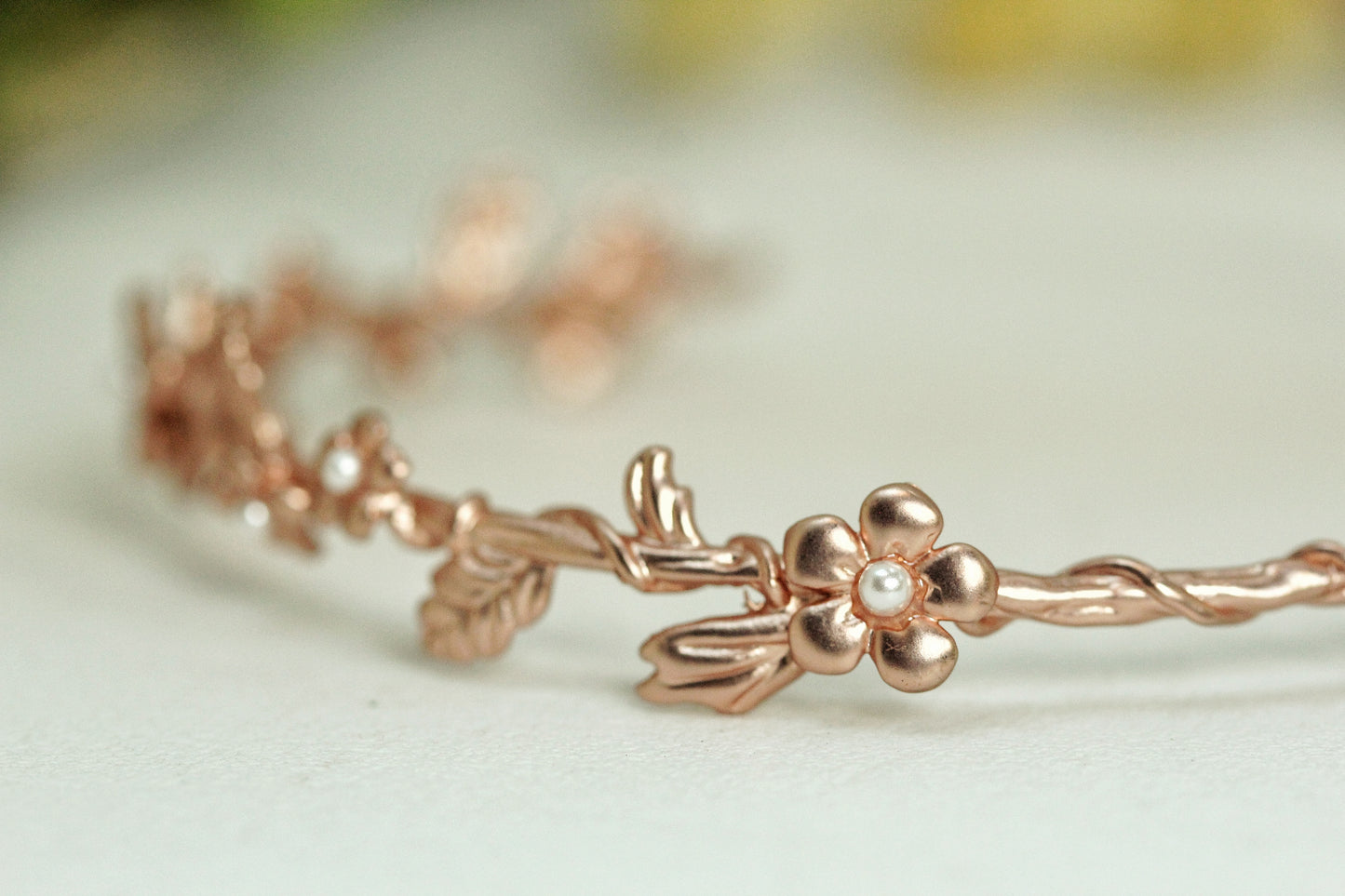 Forget me Not Floral Arm Band