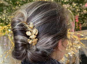 Royal Ginkgo Leaves Hair Prong