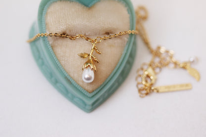 Petite Wild Rose Necklace
