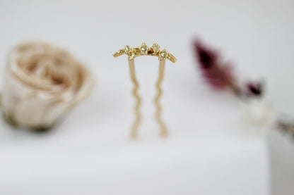 Mini Ginkgo Leaves Hair Prong