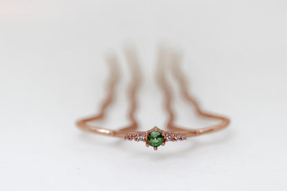 Sage Sparkle Pin Duo- 2 piece Set