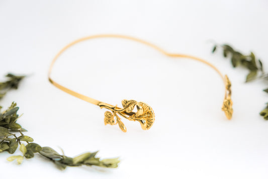 Tiny Flowers Goddess Crown
