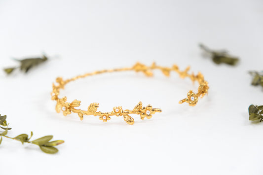 Forget me Not Floral Choker