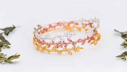 Forget me Not Floral Choker
