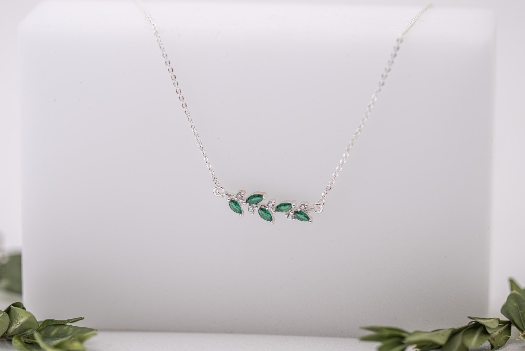 Green Forest Nymph Crystal Necklace – Avigail Adam