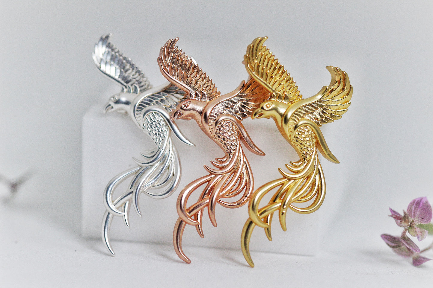 Phoenix Brooch