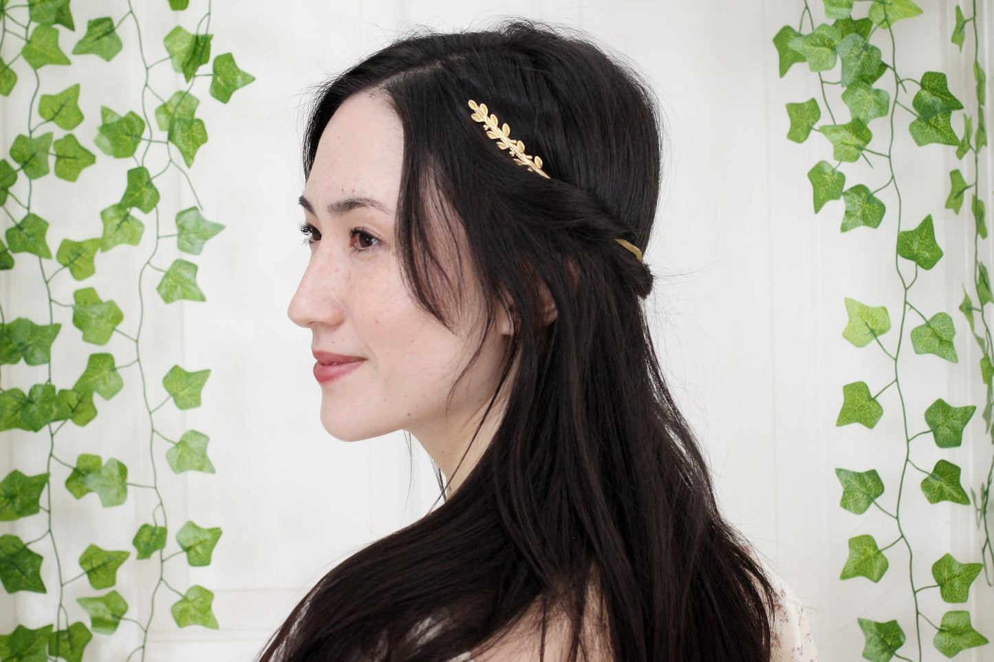 Wild Olive Branch Goddess Crown
