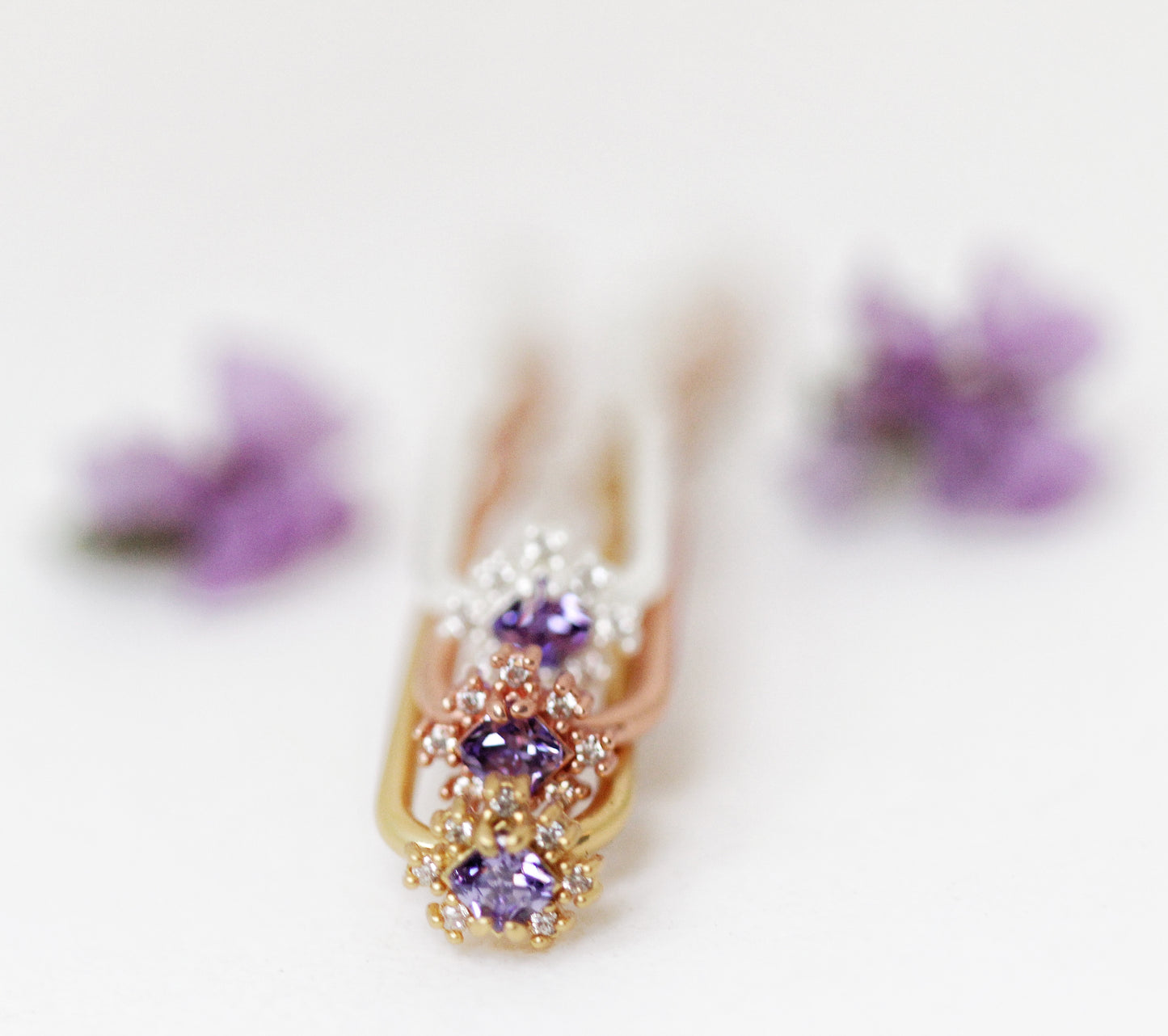 Mini Pink Sparkle Hair Pin