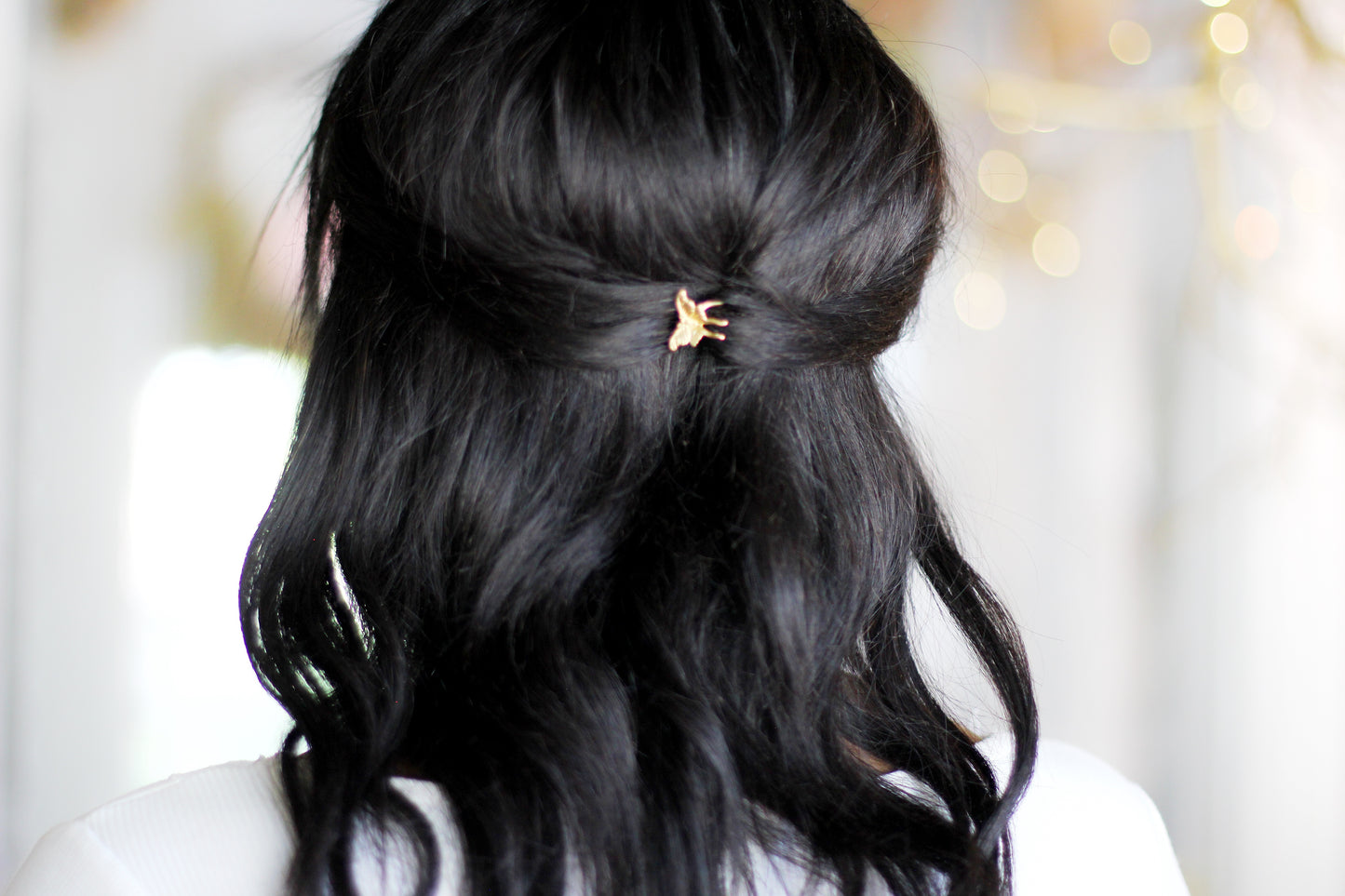 Baby Luna Moth Hair Prong