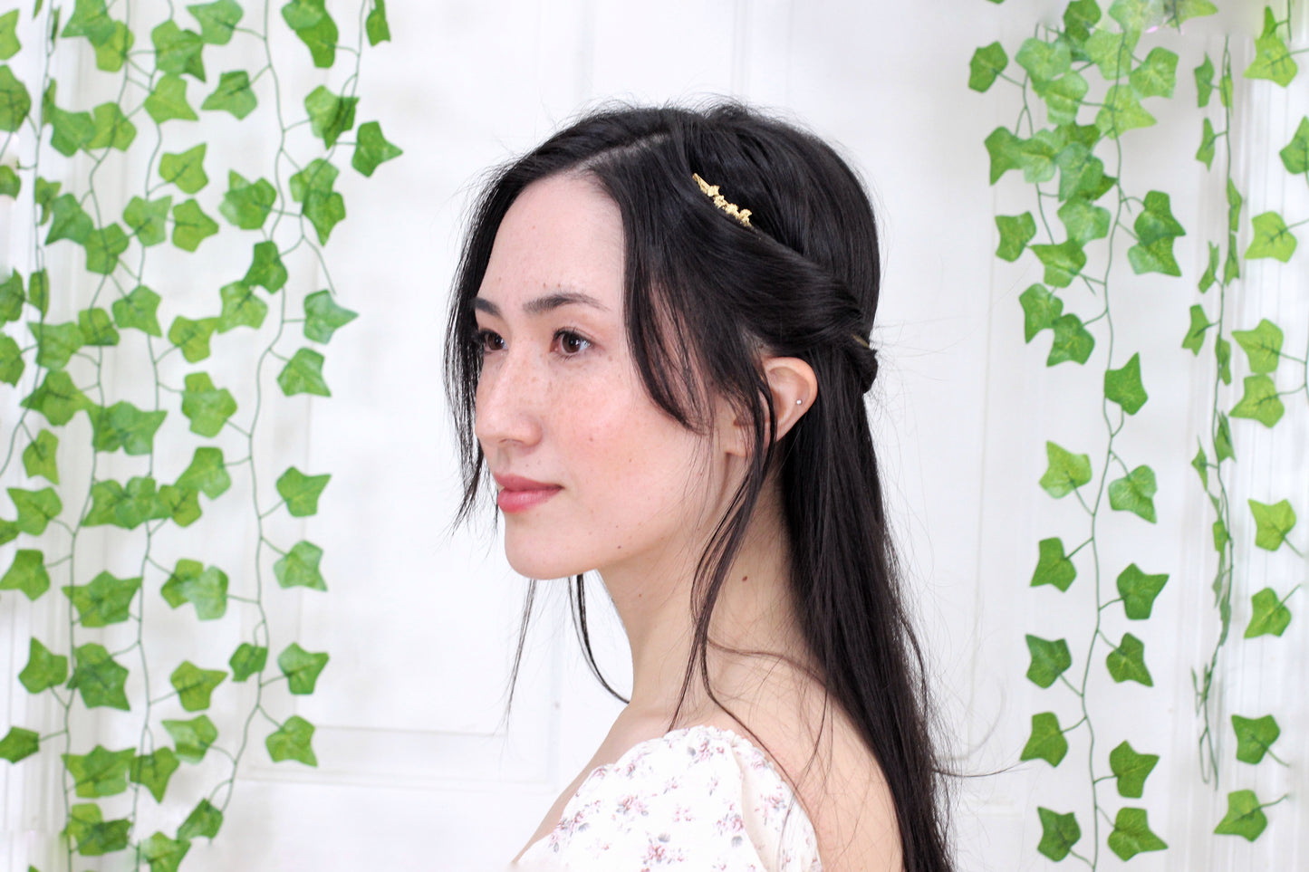Ginkgo Leaves Goddess Crown